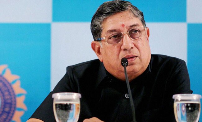 n srinivasan political party