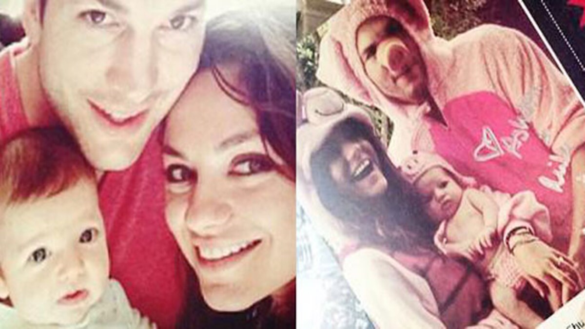 Ashton And Mila Kunis Baby Spotted For The First Time Movies News Ashton And Mila Kunis Baby Spotted For The First Time Movies News