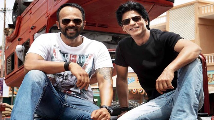 Rohit Shetty and Shah Rukh Khan