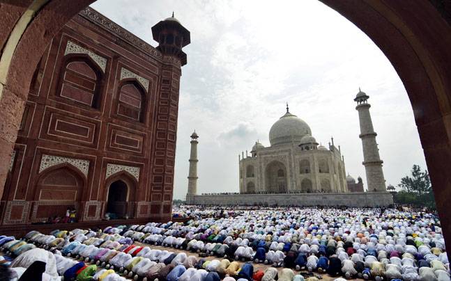 Muslim population in Agra 