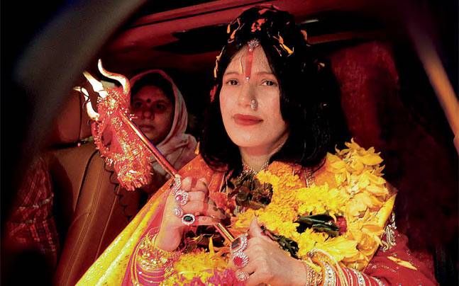 Radhe Maa Ka Nude - Radha on the trance floor - RELIGION News - Issue Date: Aug 31, 2015