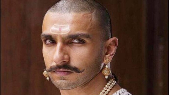 Ranveer Singh in a still from Bajirao Mastani