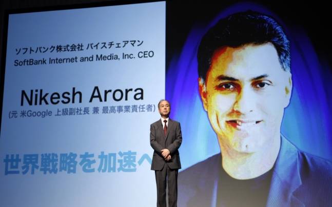 Nikesh Arora Buys Softbank Shares Worth 482 Million India Today