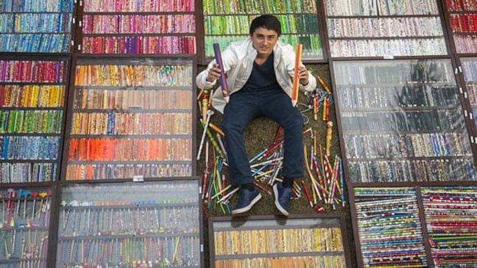 With over 19,000 pencils, Tushar Lakhanpal becomes a Guinness record holder - India Today
