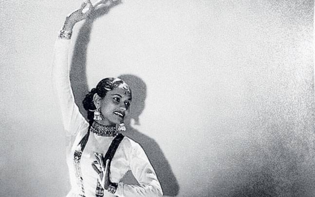 Kumudini Lakhia in the 1950s