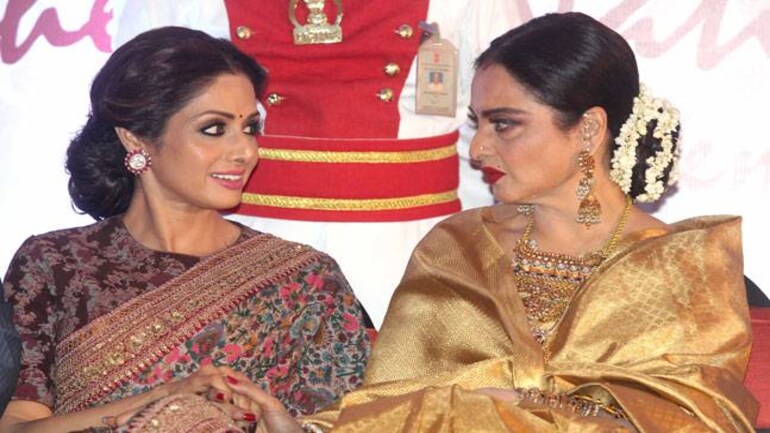 #BeautyGoals: Rekha and Sridevi together in the most ageless picture of