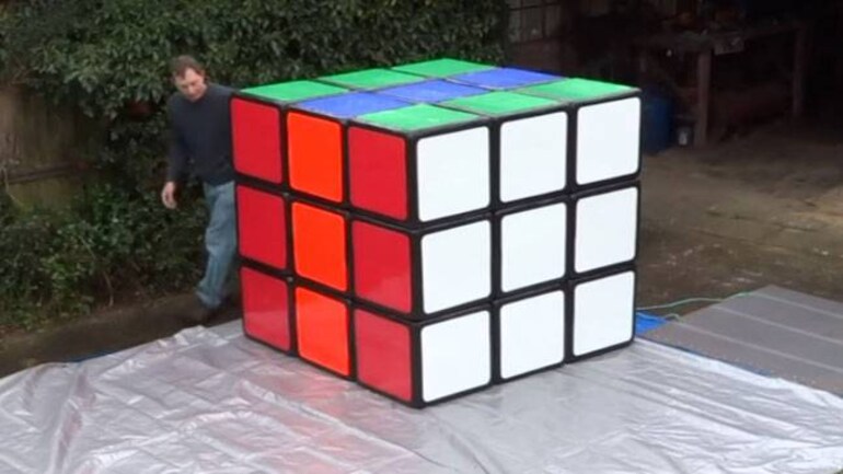 The Hard To Solve Rubik S Cube Is Now One Of The Biggest In The World As Well Fyi News