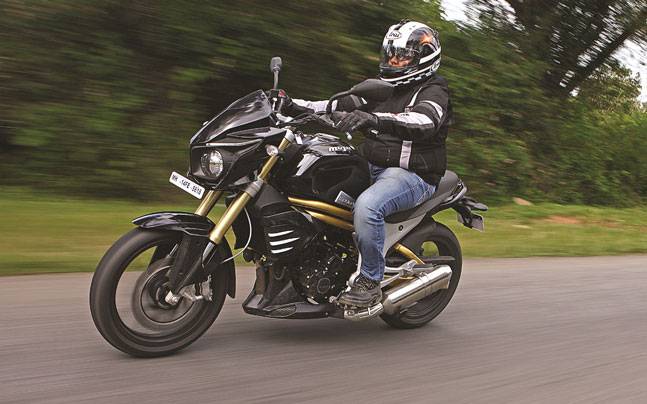 Mahindra mojo black sales