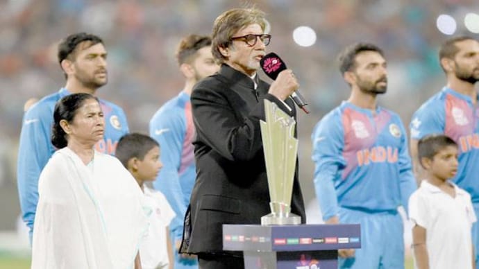 Amitabh Bachchan at Eden Gardens