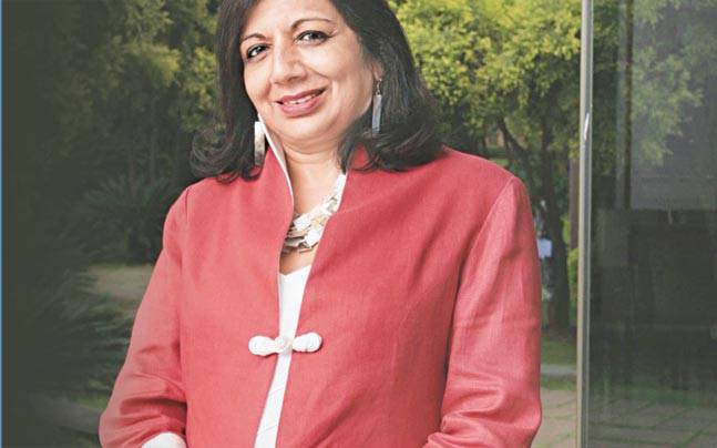 Kiran Mazumdar-Shaw is the chairman and managing director of Biocon Limited, a biotechnology company based in Bengaluru.