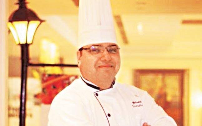 Chef Avinash Jha is the Executive Chef at Jaypee Vasant Continental. Photo: Mail Today