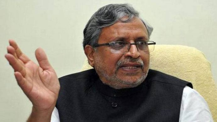  BJP leader Sushil Kumar Modi 