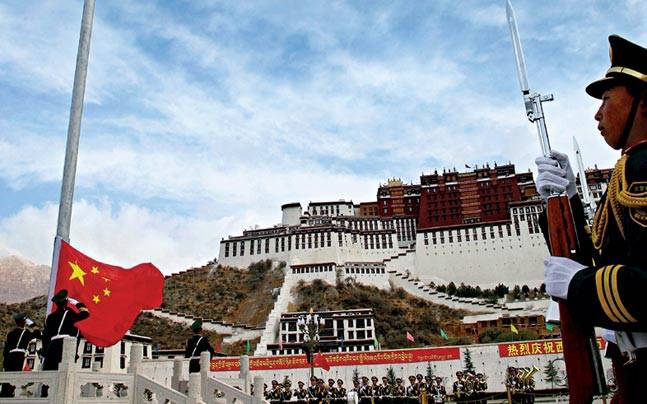 Potala Palace in Lhasa