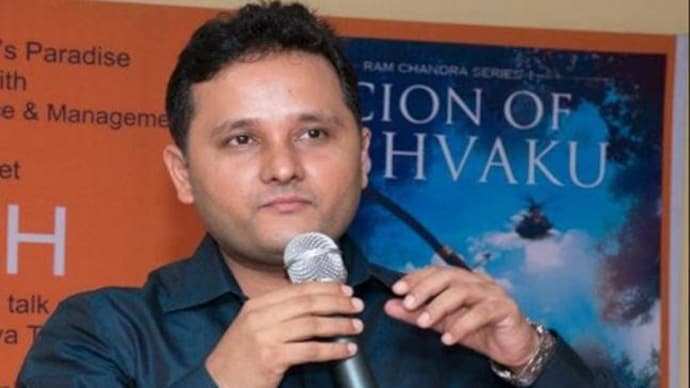 Amish Tripathi's new books will see a 2017 release. Picture courtesy: Twitter/@Authoramish