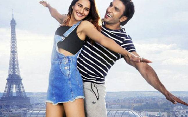 Vaani Kapoor and Ranveer Singh in Befikre