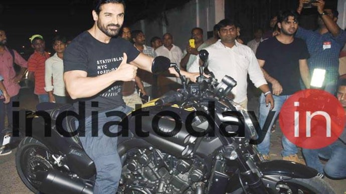 John Abraham at Force 2 success party