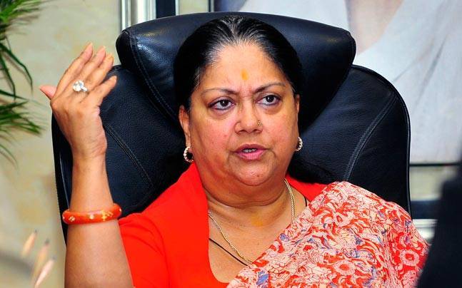 Vasundhara Raje.