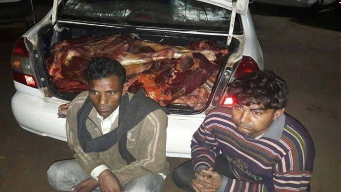 900 kg beef seized in Gurgaon, two arrested