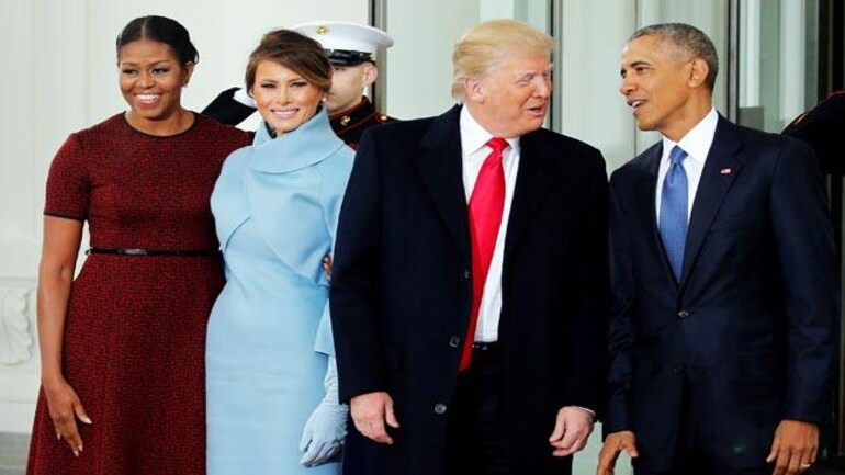 The Hidden Meaning Behind Melania And Michelle S Outfits At The Inauguration Lifestyle News the hidden meaning behind melania and
