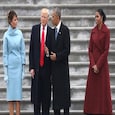 Donald Trump and Barack Obama at inauguration Donald Trump and Barack Obama at inauguration