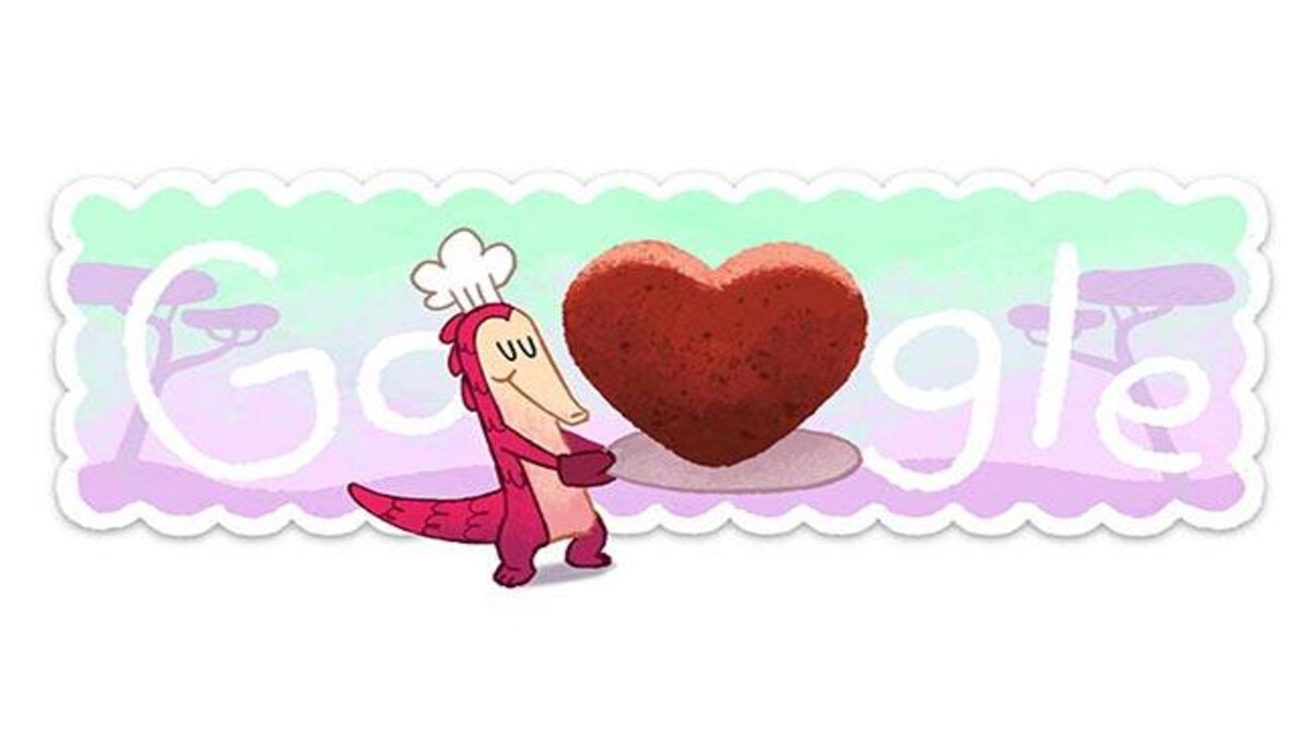 Google's Valentine's Day doodle tries to save the endangered pangolin - India Today Google's Valentine's Day doodle tries to save the endangered pangolin - India Today