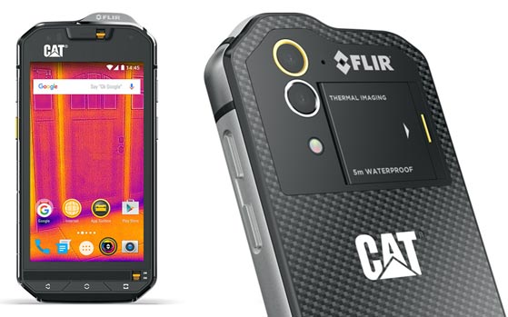 CAT Announces S60 Rugged Smartphone with integrated FLIR Thermal Camera