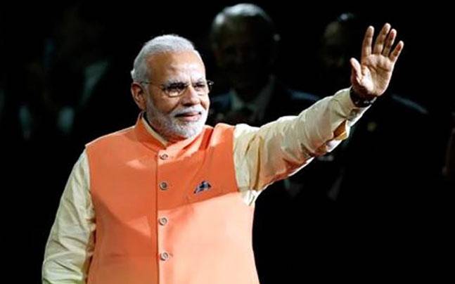 narendra modi modi jacket on formal shirt
