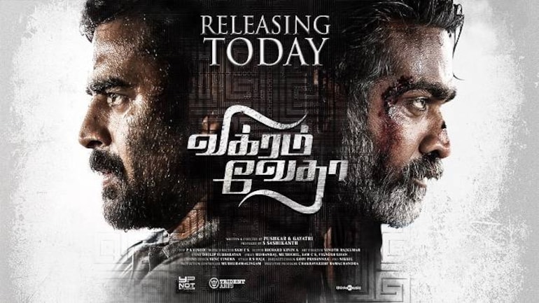 Vikram Vedha movie review: Madhavan-Vijay Sethupathi's film is