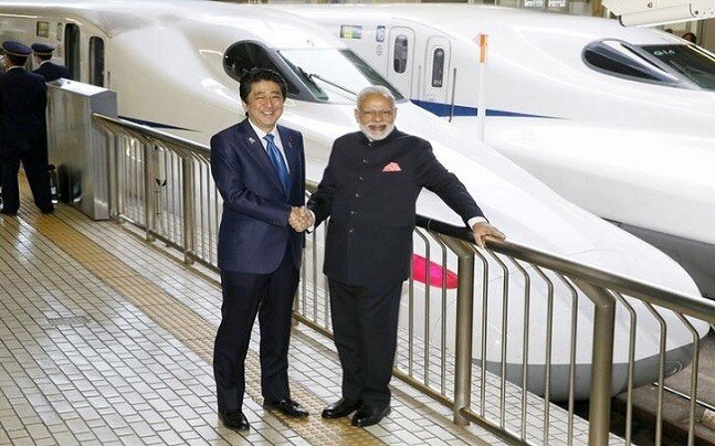 Bullet Train Project in India.