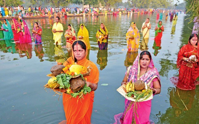 Image result for chat puja