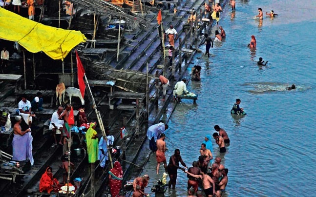 Ayodhya saints upset over cold shoulder to Saryu river in UP govt's development schemes - India News