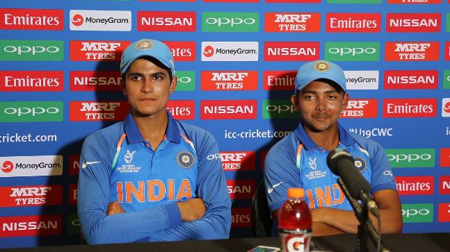 Shubman Gill a better player than Prithvi Shaw: Sourav Ganguly