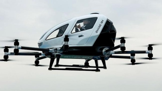 This passenger carrying drone just completed more than 1 000 test
