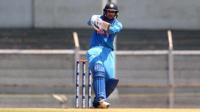 Smriti Mandhana smashed unbeaten 62 off 41 balls. (BCCI) Mandhana, Anuja lead India to victory against England in Women’s T20I tri-Series