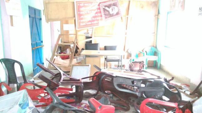 After BJP's Tripura triumph, party supporters accused of vandalising CPI-M offices