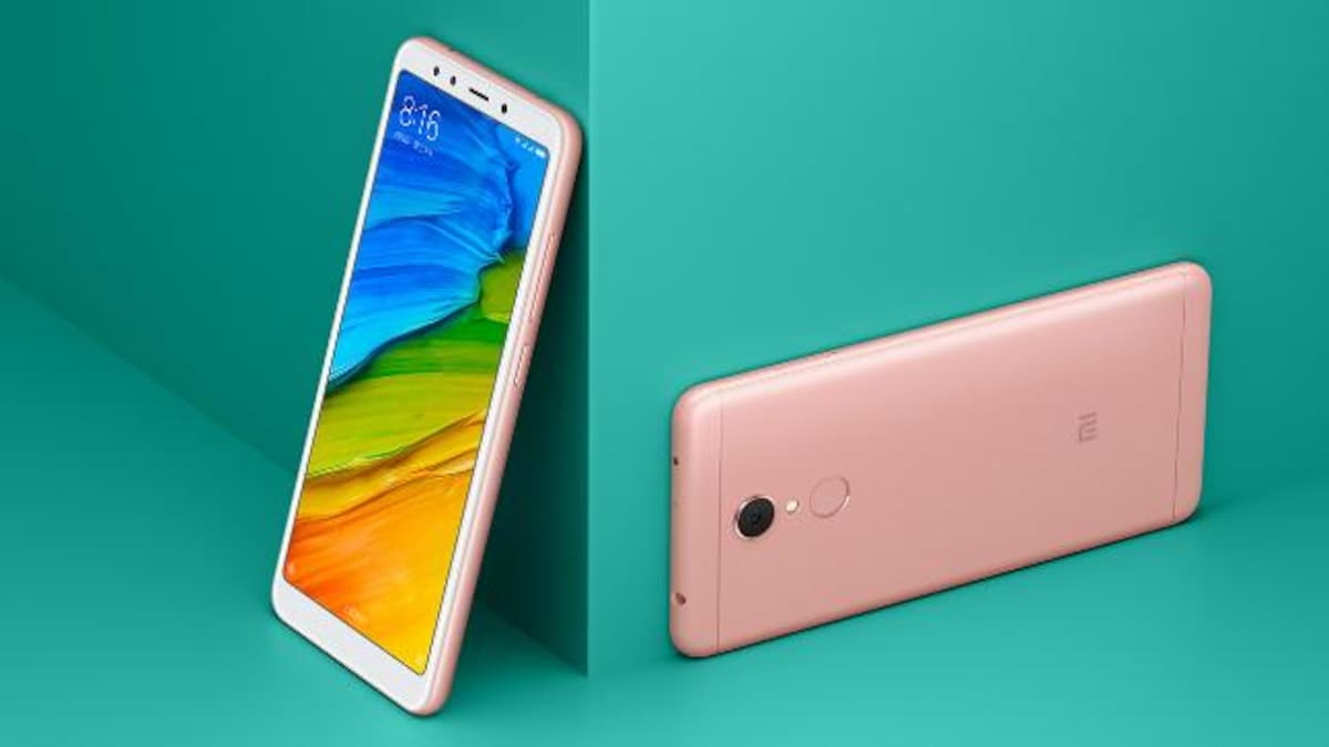 Mi redmi 5 sales rose gold price