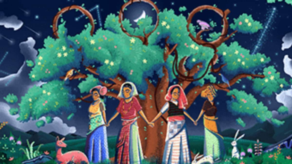 Google Doodle Celebrates 45th Anniversary Of Chipko Movement India News