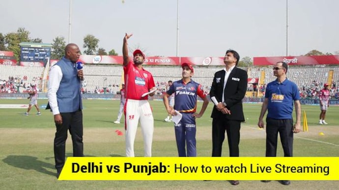 Cricket LIVE STREAMING IPL 2018 DD vs KXIP When where and how