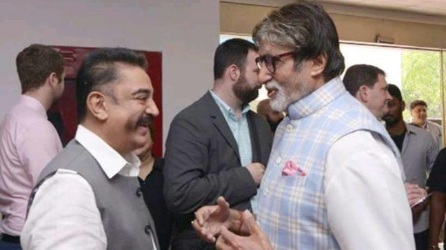 Kamal Haasan and Amitabh Bachchan