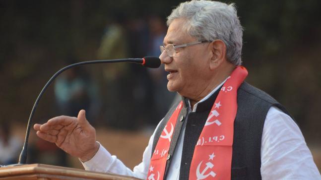 Left democratic forces must unite to defeat BJP: Yechuri