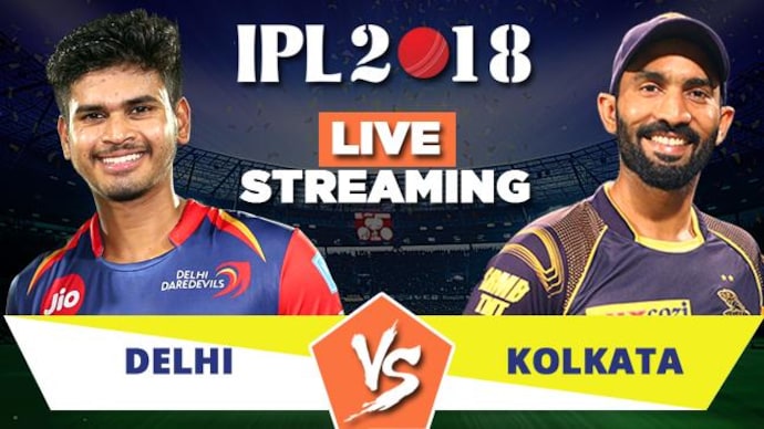 Cricket LIVE STREAMING IPL 2018 DD vs KKR When where and how to