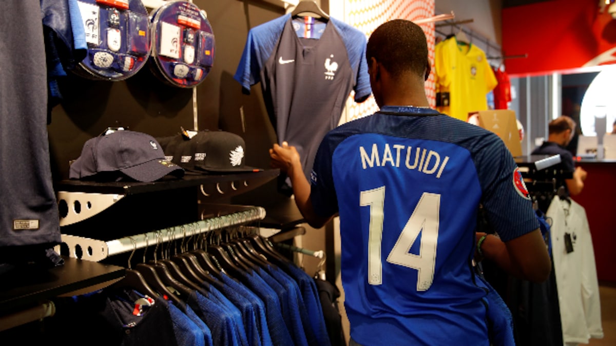 World Cup 2018 France shirts in high demand in Paris ahead of