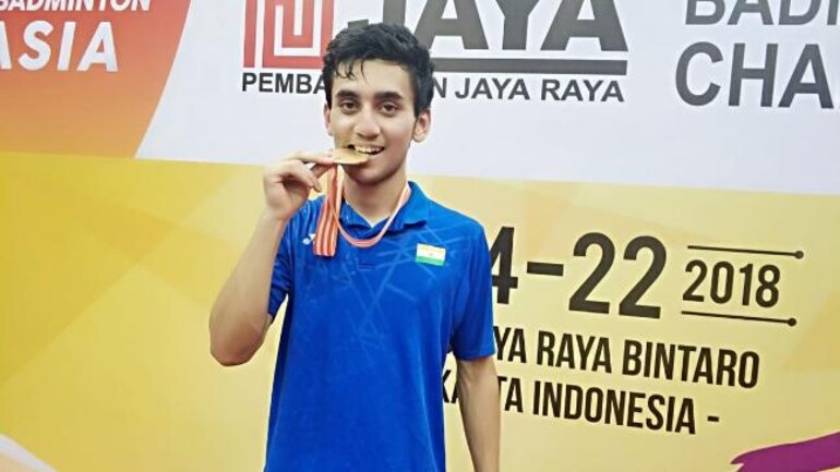 Lakshya Sen Wins Gold In Badminton Asia Junior Championships Sports News