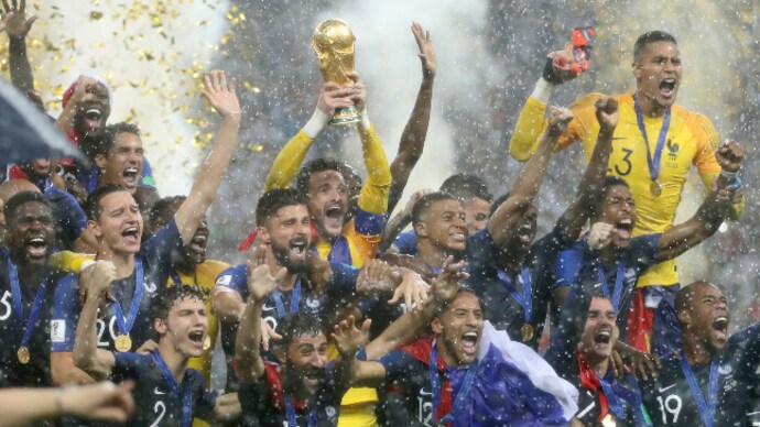 France youngest team since Pele s 1970 triumphant Brazil to win
