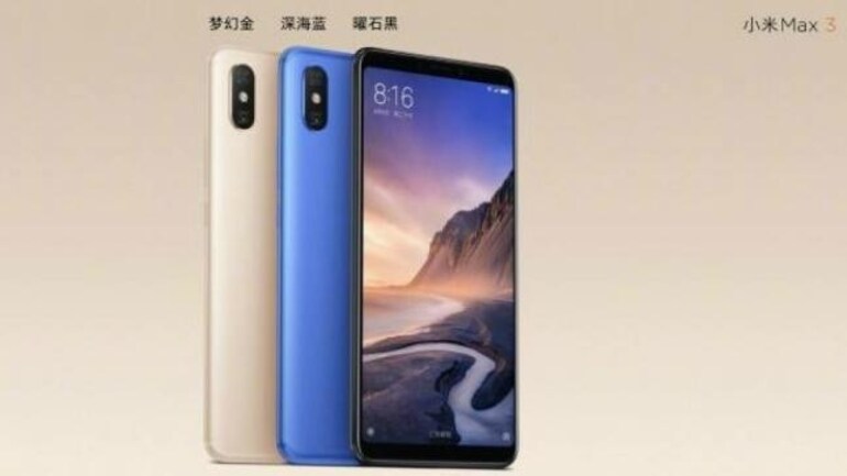 Mi Max 3 Full Specs Leaked Ahead Of Launch On July 19 Comes With Huge 6 9 Inch Screen Technology News