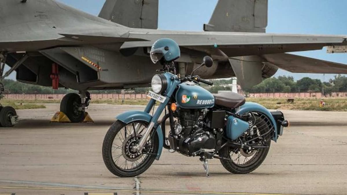 Airborne blue royal enfield classic 350 deals