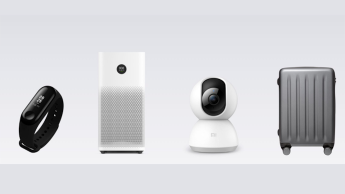 Xiaomi Mi Band 3 Mi Air Purifier 2S Mi Luggage and Mi Home