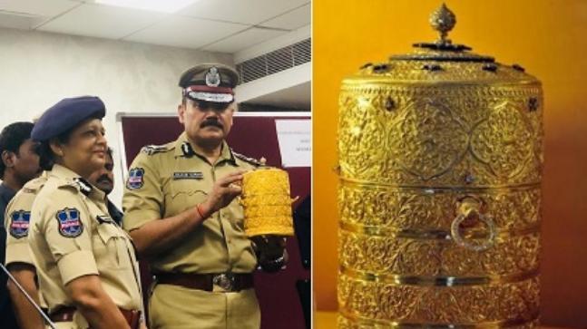 Thieves who stole gold tiffin box, cup worth over Rs 100 crore from Nizam Museum arrested