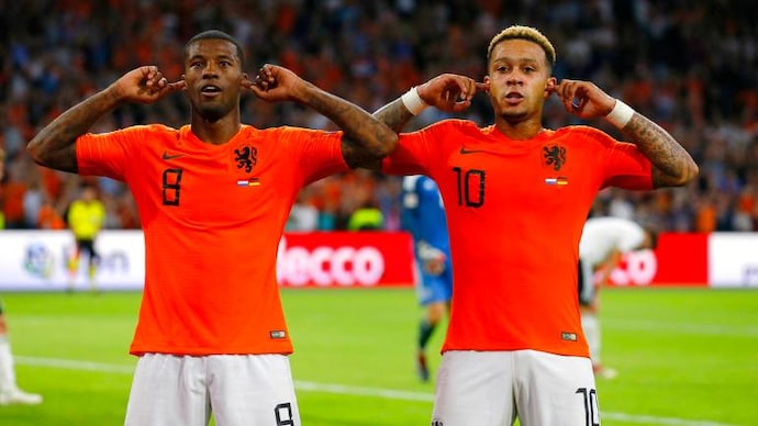 Memphis depay netherlands jersey top 2018