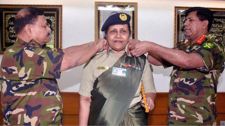 Bangladesh appointed Susane Giti as woman major general